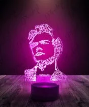 Lampka LED 3D Plexido Harry Styles Piosenka