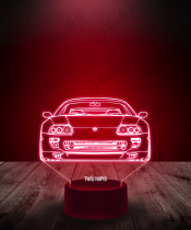 Lampka LED 3D Plexido Samochód Toyota Supra