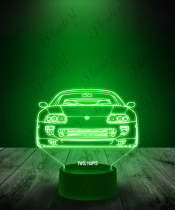 Lampka LED 3D Plexido Samochód Toyota Supra