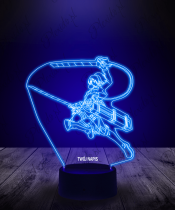 Lampka LED 3D Plexido Sasha Braus Atak Tytanów - 1