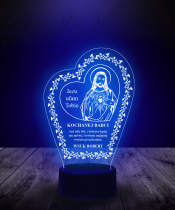 Lampka LED Plexido Pamiątka na Grób Pogrzeb