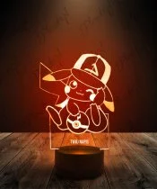 Lampka LED 3D Plexido Pikachu Detektyw