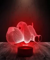 Lampka LED 3D Plexido Piesek