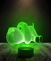 Lampka LED 3D Plexido Piesek