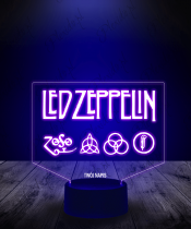 Lampka LED 3D Plexido Led Zeppelin