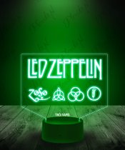 Lampka LED 3D Plexido Led Zeppelin