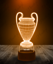 Lampka LED 3D Plexido Puchar Wygrana - 1
