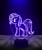 Lampka LED 3D Plexido Kucyk My Little Pony