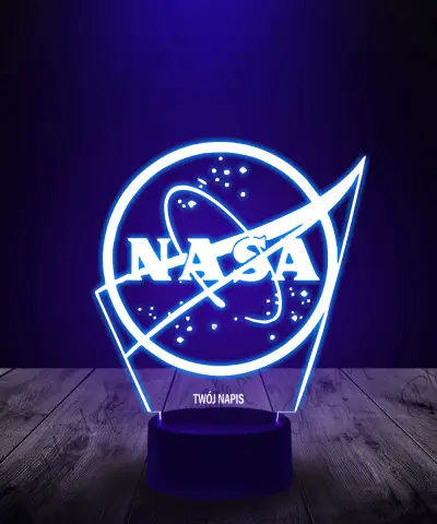 Lampka LED 3D Plexido NASA