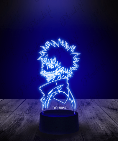 Lampka LED 3D Plexido Dabi My Hero Academia