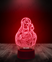 Lampka LED 3D Plexido Maryja Matka Boża - 1