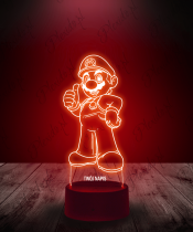 Lampka LED 3D Plexido Super Mario Bros Gra