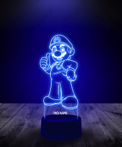 Lampka LED 3D Plexido Super Mario Bros Gra