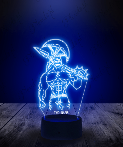 Lampka LED 3D Plexido The Seven Deadly Sins Alinzo