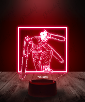 Lampka LED 3D Plexido Chainsaw Man