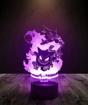 Lampka LED 3D Plexido Pokemony Pokemon