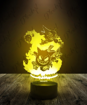 Lampka LED 3D Plexido Pokemony Pokemon