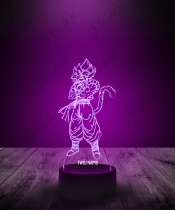 Lampka LED 3D Plexido Dragon Ball Goku SSJ - 2