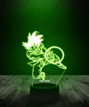 Lampka LED 3D Plexido Dragon Ball Goku Obręcz