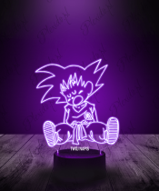 Lampka LED 3D Plexido Dragon Ball Mały Son Goku