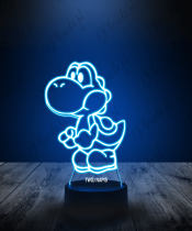 Lampka LED 3D Plexido Super Mario Bros Gra Yoshi - 2