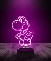 Lampka LED 3D Plexido Super Mario Bros Gra Yoshi - 3