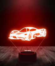 Lampka LED 3D Plexido Sportowy Samochód