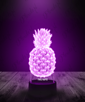 Lampka LED 3D Plexido Ananas Owoc - 2