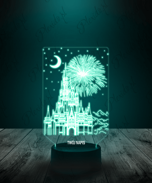 Lampka LED 3D Plexido Disneyland - 4