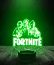 Lampka LED 3D Plexido Fortnite Postacie Zawodnicy - 2