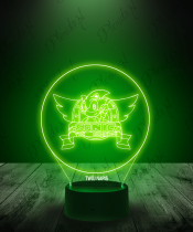 Lampka LED 3D Plexido Sonic Logo - 1