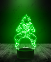 Lampka LED 3D Plexido Dragon Ball Goku Przemiana