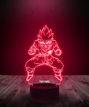 Lampka LED 3D Plexido Dragon Ball Goku Przemiana