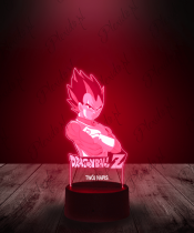 Lampka LED 3D Plexido Dragon Ball Z Vegeta