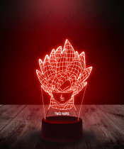 Lampka LED 3D Plexido Son Goku Dragon Ball Z Głowa