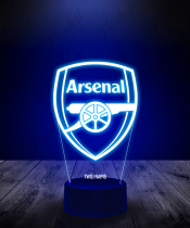 Lampka LED 3D Plexido Klub Arsenal