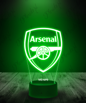 Lampka LED 3D Plexido Klub Arsenal