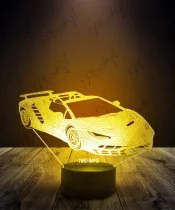 Lampka LED 3D Plexido Lamborghini