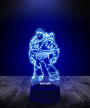 Lampka LED 3D Plexido Buzz Astral Toy Story