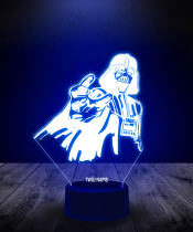 Lampka LED 3D Plexido Darth Vader