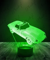 Lampka LED 3D Plexido Samochód Klasyk