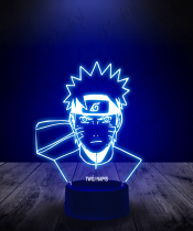 Lampka LED 3D Plexido Naruto Portret - 2