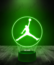 Lampka LED 3D Plexido Jordan Logo - 2