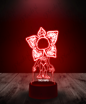 Lampka LED 3D Plexido Demogorgon Stranger Things