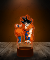 Lampka LED 3D Plexido z Nadrukiem Dragon Ball - 2