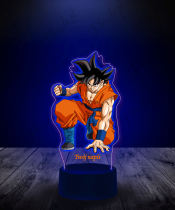 Lampka LED 3D Plexido z Nadrukiem Dragon Ball - 3