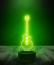 Lampka LED 3D Plexido Gitara Muzyka - 1