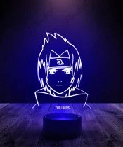 Lampka LED 3D Plexido Naruto Sasuke