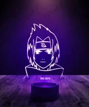 Lampka LED 3D Plexido Naruto Sasuke