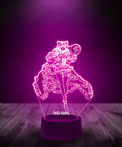 Lampka LED 3D Plexido League of Legends Ahri - 1